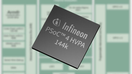 Infineon PSoC 4 HVPA-144K Microcontroller is Designed for Automotive Battery Management Systems