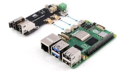The Pi5 Connector supports Raspberry Pi5 and Pi4B
