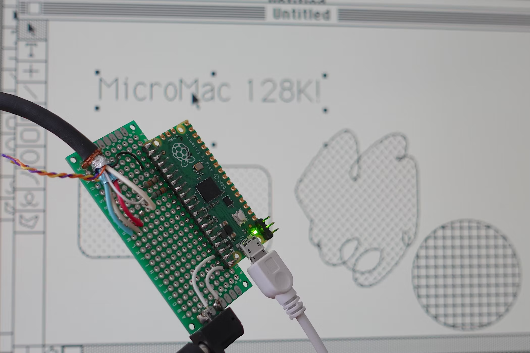 MicroMac – Emulate a Macintosh 128K on a Raspberry Pi Pico for Just $7