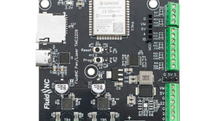 ESP32-Based FluidNC TMC2209 CNC Controller runs FluidNC open-source firmware