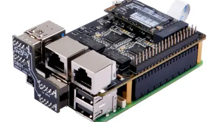 52Pi W01 U2500 HAT Adds Dual 2.5GbE Ethernet and M.2 NVMe SSD to Raspberry Pi 5
