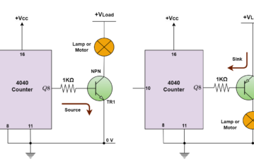 Ripple Counter With Transistor - Electronics-Lab.com