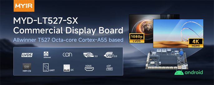 Optimized Octa-core Cortex-A55 Platform for Advanced Commercial Display Solutions