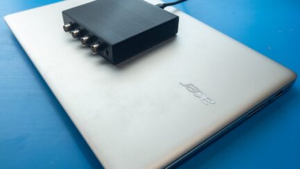 ThunderScope: The First Thunderbolt-Compatible Open Source Software Defined Oscilloscope
