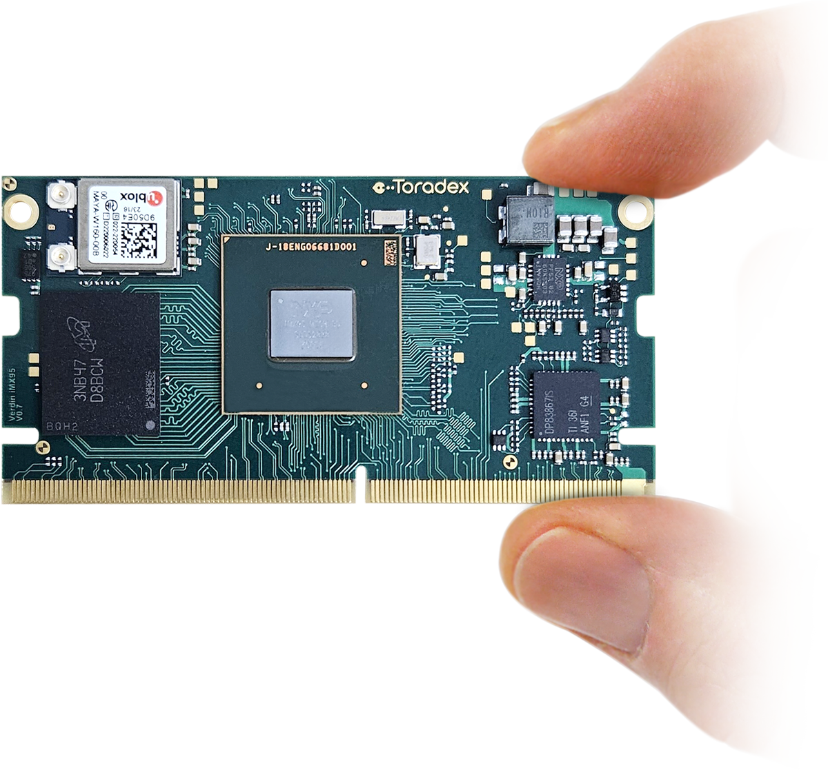 Toradex Announces the Launch of the Aquila iMX95 SoM Toradex Announces the Launch of the Aquila iMX95 SoM