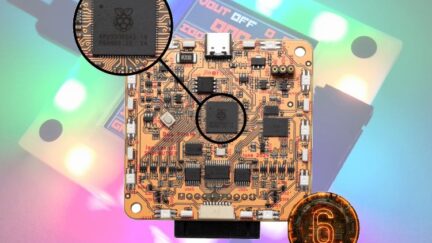 Bus Pirate 5XL and 6 hardware debugging tools with color terminal