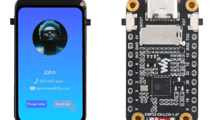 ESP32-C6 is A 1.47-inch display development board with Wi-Fi 6 and Bluetooth