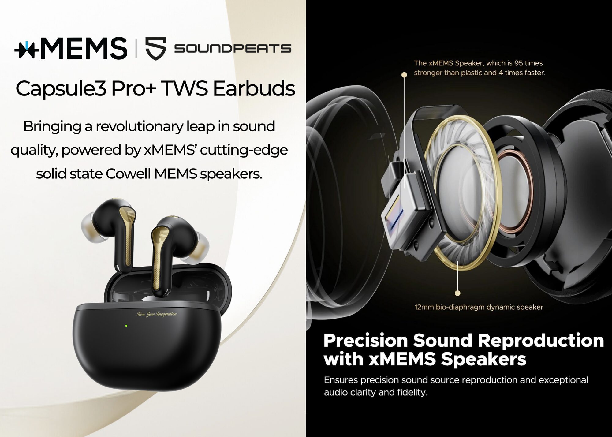 xMEMS Micro Speaker Technology Delivers High-Quality Audio to New SOUNDPEATS TWS Earbuds xMEMS Micro Speaker Technology Delivers High-Quality Audio to New SOUNDPEATS TWS Earbuds