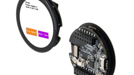 LILYGO T-Display S3 AMOLED: ESP32-S3-R8 Dev Board with SH8601 Display Driver, FT3168 Touch, and SY6970 Charging Chip