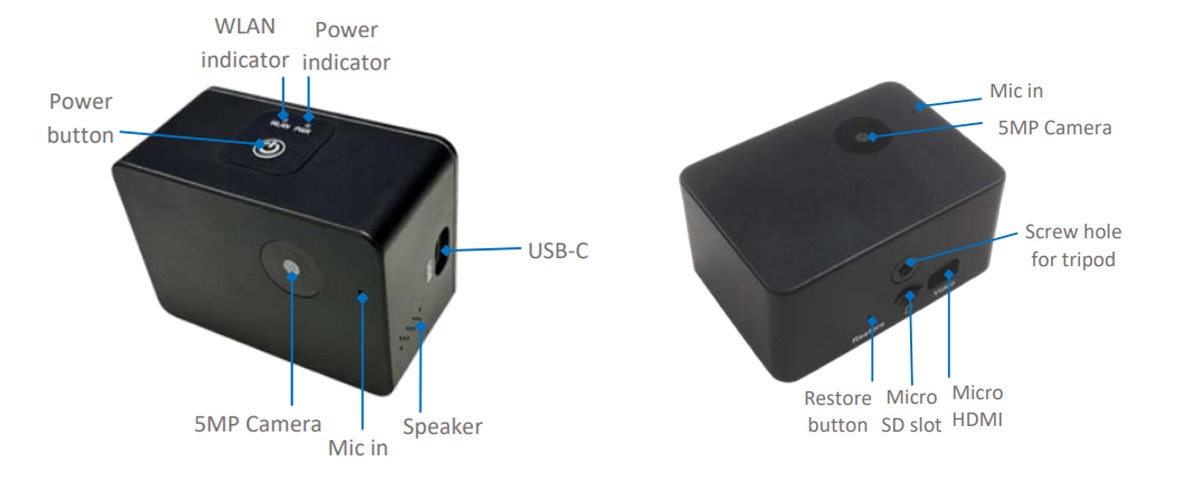 Entron Camera Vantron HCAM26 Wi-Fi Camera: Long-Range Security Monitoring