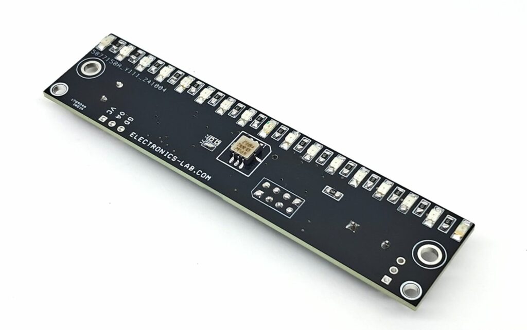 Inclinometer with 17 Segment BarGraph Display Inclinometer with 17 Segment BarGraph Display
