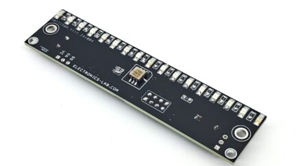 Inclinometer with 17 Segment BarGraph Display