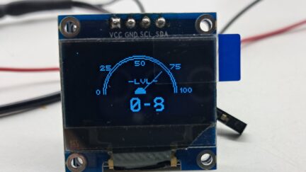 Fuel Gauge with OLED Display
