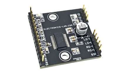 Stereo Audio Digital-to-Analog Converter Module