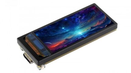 ESP32-S3 1.91-inch AMOLED Board with ESP32-S3R8, RM67162 Driver, and FT3168 Touch Controller
