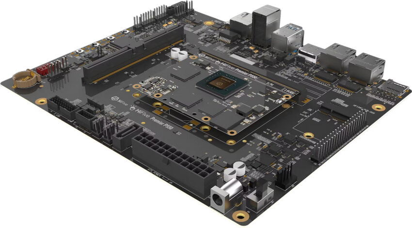 HiFive Premier P550 RISC-V Development Board with ESWIN EIC7700X SoC and SiFive P550 CPU HiFive Premier P550 RISC-V Development Board with ESWIN EIC7700X SoC and SiFive P550 CPU