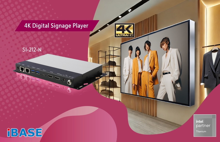 Slim Yet Mighty Digital Signage Player for Immersive 4K Visuals Slim Yet Mighty Digital Signage Player for Immersive 4K Visuals