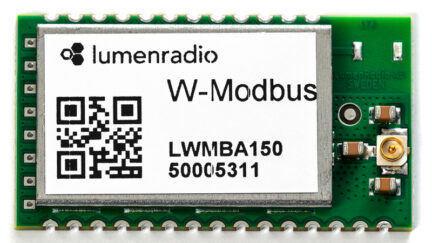 LumenRadio W-Modbus Offers Cable-Free Modbus RTU System for Building Automation