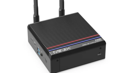 NEO Z300-0dB Fanless Mini PC Featuring Intel Alder Lake-N N300 Processor and UHD Graphics