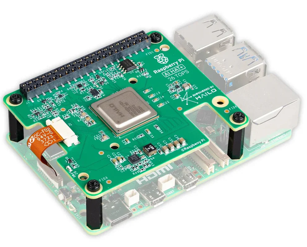 Raspberry Pi AI HAT+ Brings Up to 26 TOPS with Hailo-8 and Hailo-8L Accelerators Raspberry Pi AI HAT+ Brings Up to 26 TOPS with Hailo-8 and Hailo-8L Accelerators