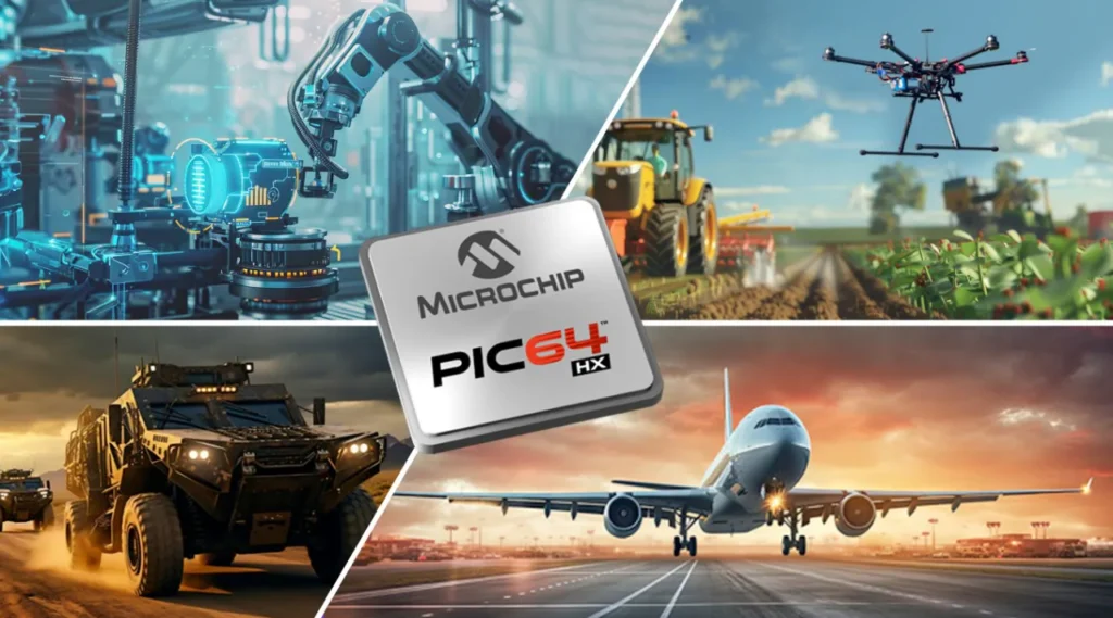 Microchip PIC64HX1000 64-bit AI MPU delivers Post-Quantum Security for aerospace, defense, and automotive applications Microchip PIC64HX1000 64-bit AI MPU delivers Post-Quantum Security for aerospace, defense, and automotive applications