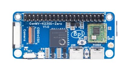 Banana Pi BPI-CanMV-K230D-Zero with Kendryte K230D RISC-V SoC for Edge AI and IoT