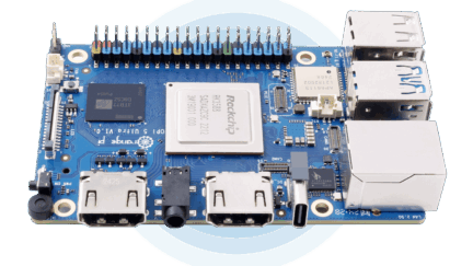 Orange Pi 5 Ultra SBC with Rockchip RK3588 SoC, Mali-G610 GPU, and 6 TOPS NPU for 8K and Edge AI Applications