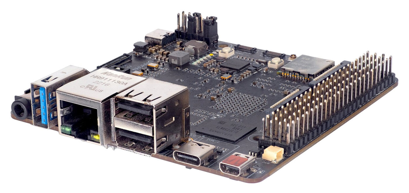 Vaaman is An High-Performance Edge Computing SBC Combines Rockchip RK3399 with Efinix FPGA for AI and Real-Time Applications