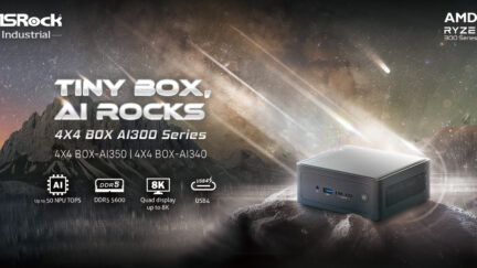 ASRock Industrial’s 4X4 BOX AI300 Series proves Tiny Box AI Rocks with AMD Ryzen™ AI strength