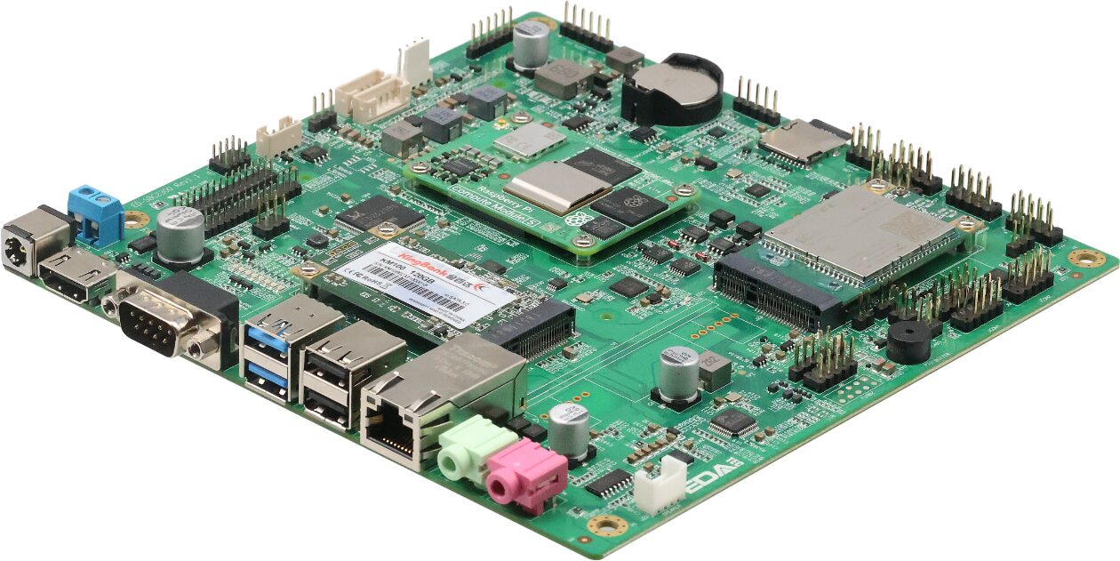 ED-SBC3300 Series Mini-ITX industrial SBCs Featuring Raspberry Pi CM5 and Broadcom BCM2712 SoC