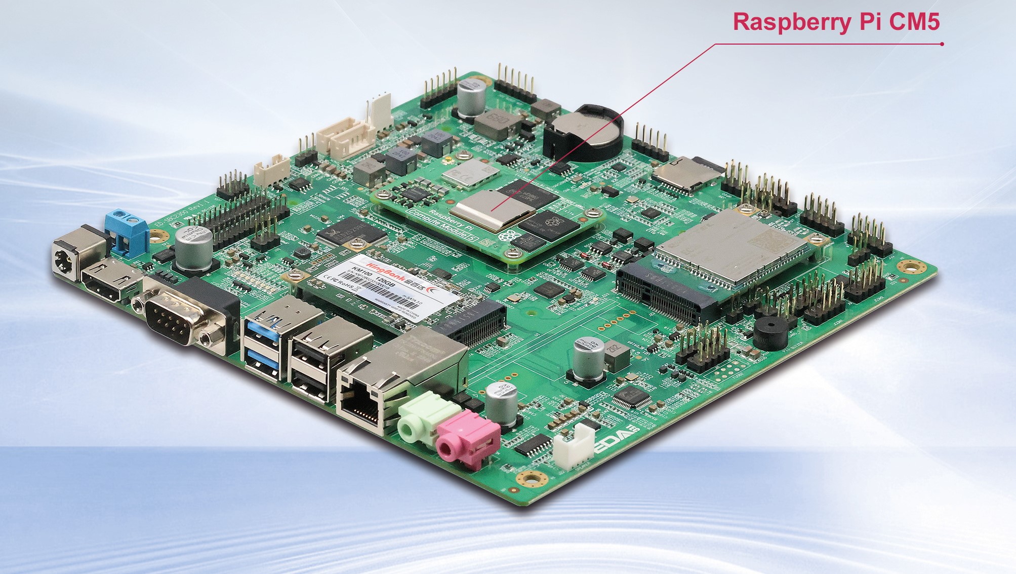 ED-SBC3300 Series Mini-ITX industrial SBCs Featuring Raspberry Pi CM5 and Broadcom BCM2712 SoC