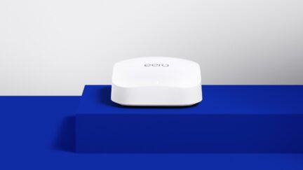 Eero Pro 6E Tri-Band Wi-Fi 6E Router with Immersive Home 316 Platform and Qualcomm Traffic Management