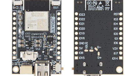 Affordable LILYGO T7-C6 Compact Development Board Featuring ESP32-C6 chip and Qwiic connector for Arduino IDE and Micropython