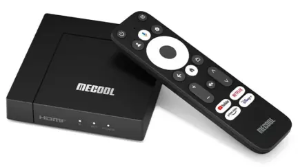 MECOOL KM9PRO MAX Android TV Box Running Google TV 12.0 with Realtek RTD1325 SoC