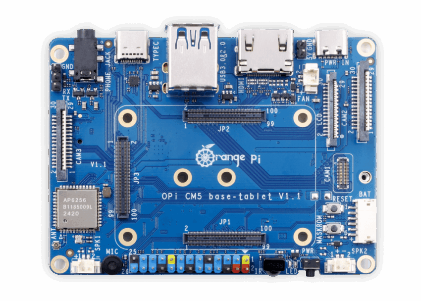Orange Pi CM5 Base Board with Rockchip RK3588S SoC: Versatile Connectivity and Advanced Prototyping Platform Orange Pi CM5 Base Board with Rockchip RK3588S SoC: Versatile Connectivity and Advanced Prototyping Platform