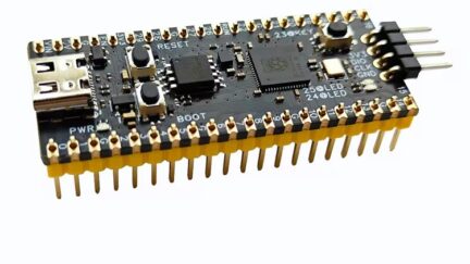 WeAct Studio RP2350A_V20 Microcontroller Board with Dual-Core Raspberry Pi RP2350A SoC and ARM Cortex-M33/RISC-V Cores