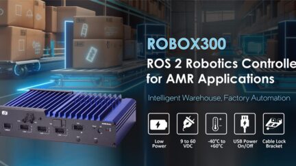 Axiomtek Unveils Compact and Energy-Efficient Robotics Controller for AMR Applications – ROBOX300