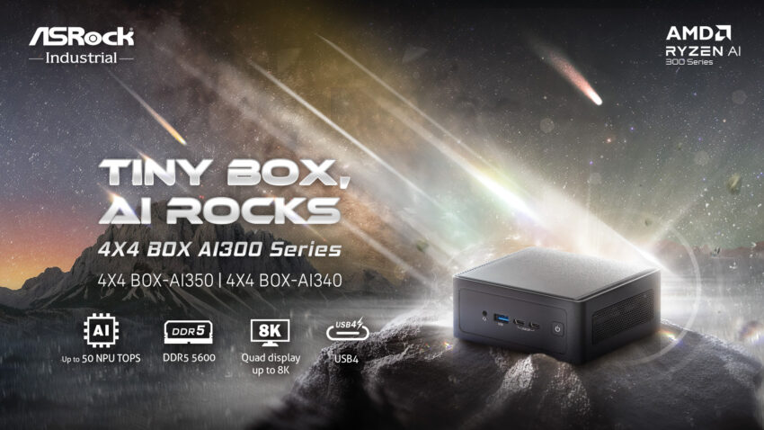 ASRock Industrial Unveils NUC(S) Ultra 200 and AMD 4X4 AI300 Series motherboard with Intel Core Ultra 200H (Arrow Lake-H) and AMD Ryzen AI 300 Processors ASRock Industrial Unveils NUC(S) Ultra 200 and AMD 4X4 AI300 Series motherboard with Intel Core Ultra 200H (Arrow Lake-H) and AMD Ryzen AI 300 Processors
