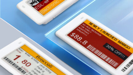 Waveshare ESL e-Paper Displays Feature Bluetooth 5.1, NFC, and 5-Year Battery Life