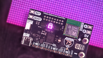 Pimoroni’s Interstate 75 W (RP2350) Brings Wireless Connectivity with LED Matrix Driver Board