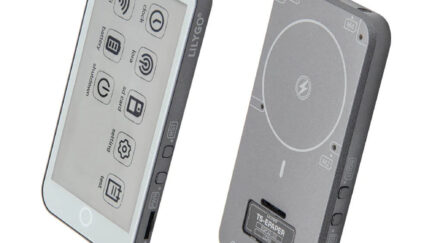 LILYGO T5 E-Paper S3 Pro with a capacitive touch interface