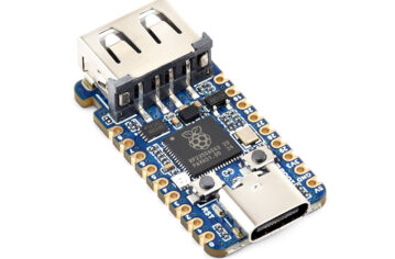 Waveshare RP2350A USB Mini Development Board Features RP2350A Dual-Core MCU with Flexible GPIO and USB Expansion