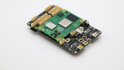 ARK Pi6X Flight Controller Carrier Board with Raspberry Pi CM4 and ARKV6X (STM32H743) for UAV Applications