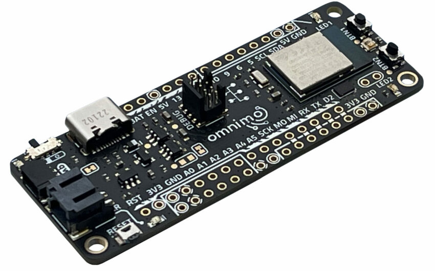 Omnimo nRF52840 IoT Development Board with Nordic nRF52840 SoC, Bluetooth 5.4, and Modular Expansion Support Omnimo nRF52840 IoT Development Board with Nordic nRF52840 SoC, Bluetooth 5.4, and Modular Expansion Support