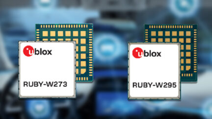 u-blox RUBY-W2 Series: Automotive Wi-Fi 7 Modules with Qualcomm QCA6787AQ/QCA6797AQ for In-Vehicle Connectivity
