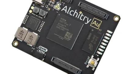 Alchitry Au V2: Xilinx Artix-7 FPGA Development Board with Expandable I/O and High-Speed Memory