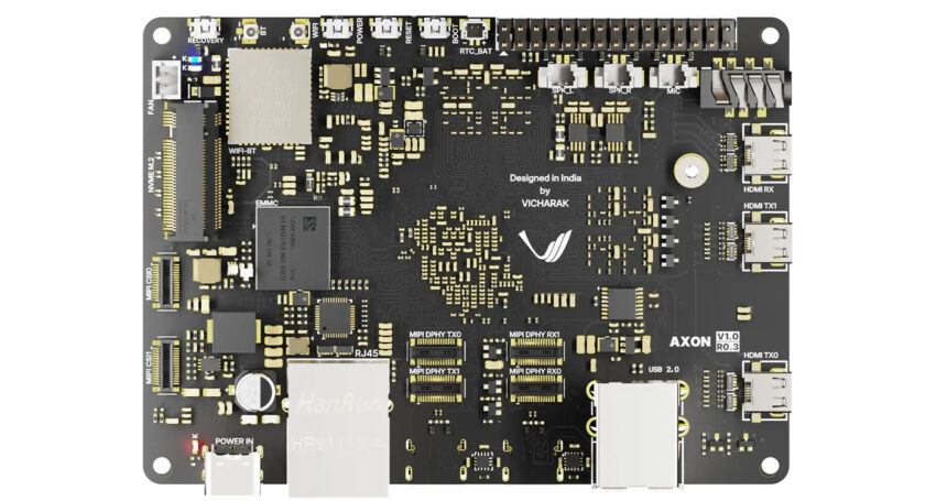 Axon AI SBC with RK3588, Edge AI and Multi-Display Support