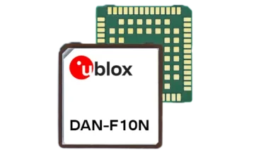u-blox DAN-F10N – Dual-Band (L1/L5) GNSS Module with Integrated Patch Antenna in a Compact Package