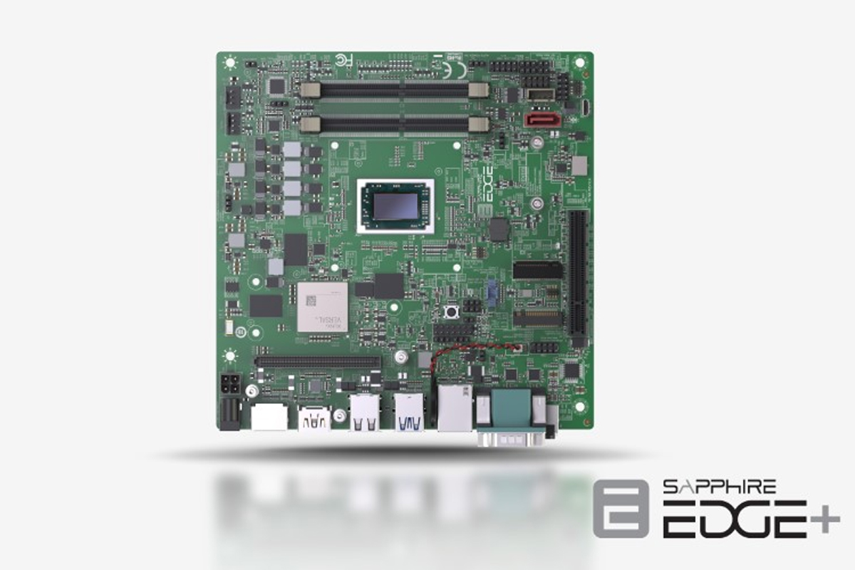 SAPPHIRE Unveils EDGE+ VPR-5050 Mini-ITX embedded motherboard Combines AMD Ryzen V2748 and Versal AI Edge VE2302 for Industrial Applications