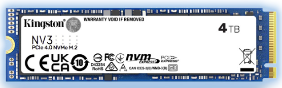 Integrated PCIe 4.0 NVMe SSD 